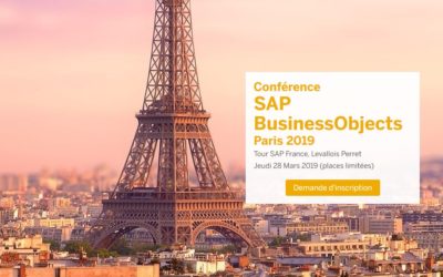 Conférence SAP BusinessObjects Paris 2019